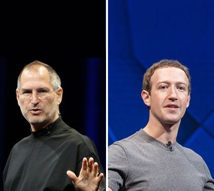 Estilos de liderazgo Jobs Zuckerberg